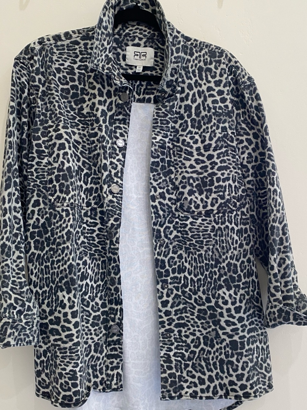 Robert Rodriguez leopard print jacket